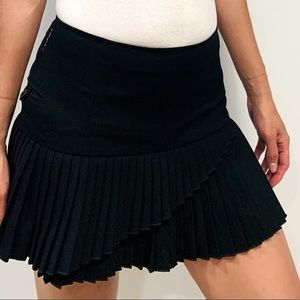 Armani Jeans Mini Skirt Black, Size 4.